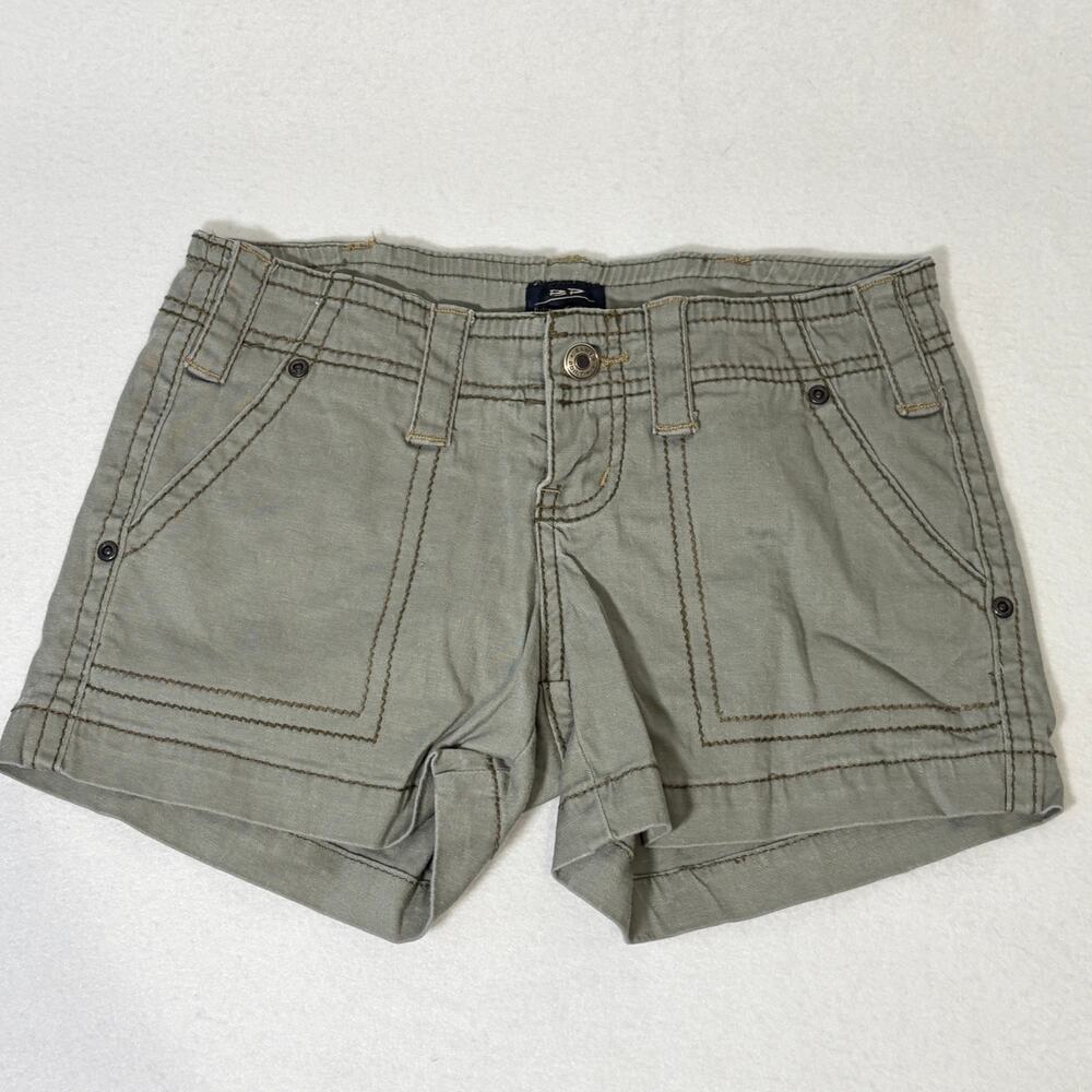 Bailey's Point Shorts Womens 3 Y2K Vintage Low Rose Green Skater Punk Grunge
